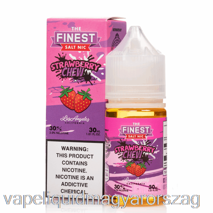 Eper Rágó - A Legfinomabb Cukorka Kiadás Só Nic - 30ml 30mg Vape Toll